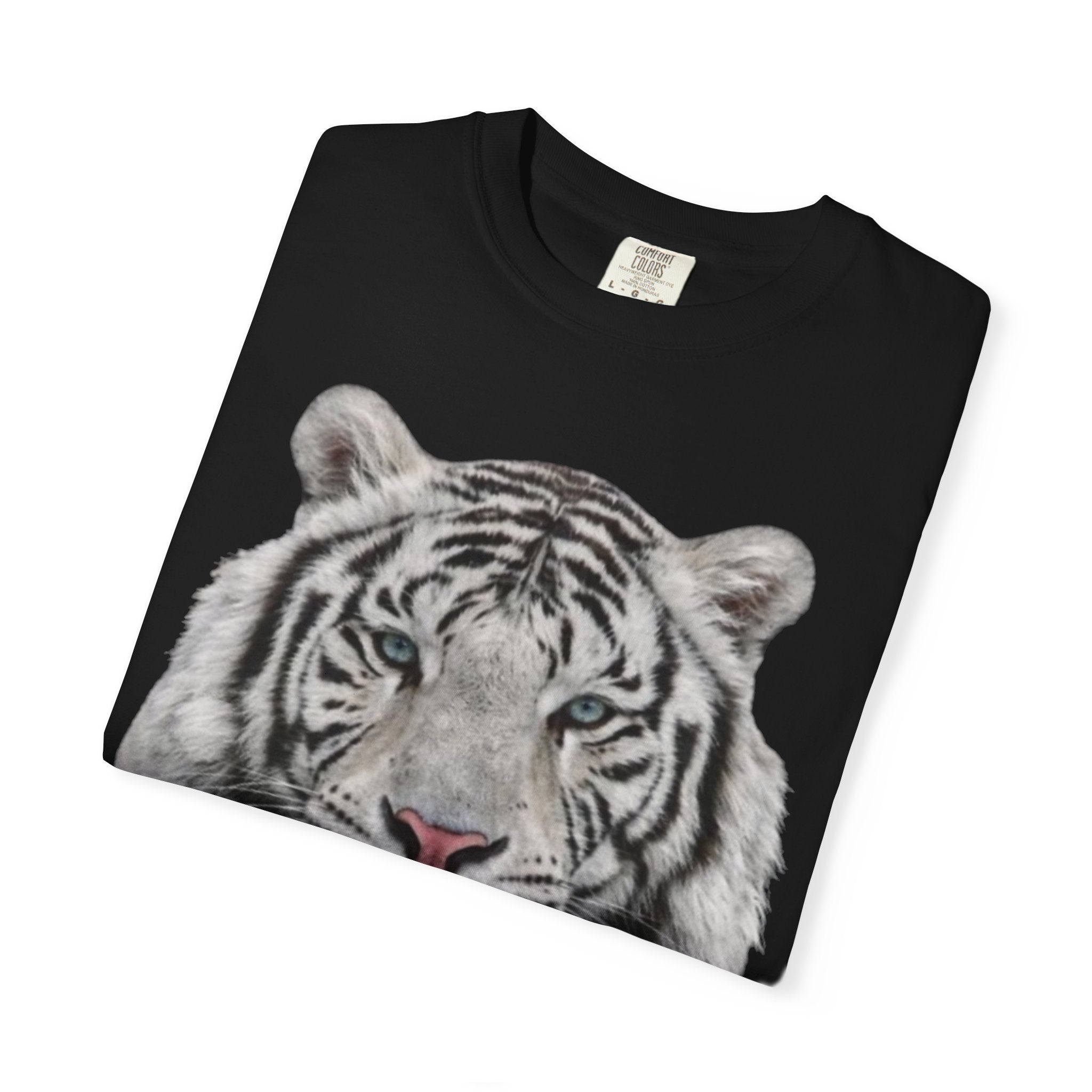 Never Give Up Tiger Adult T-Shirt