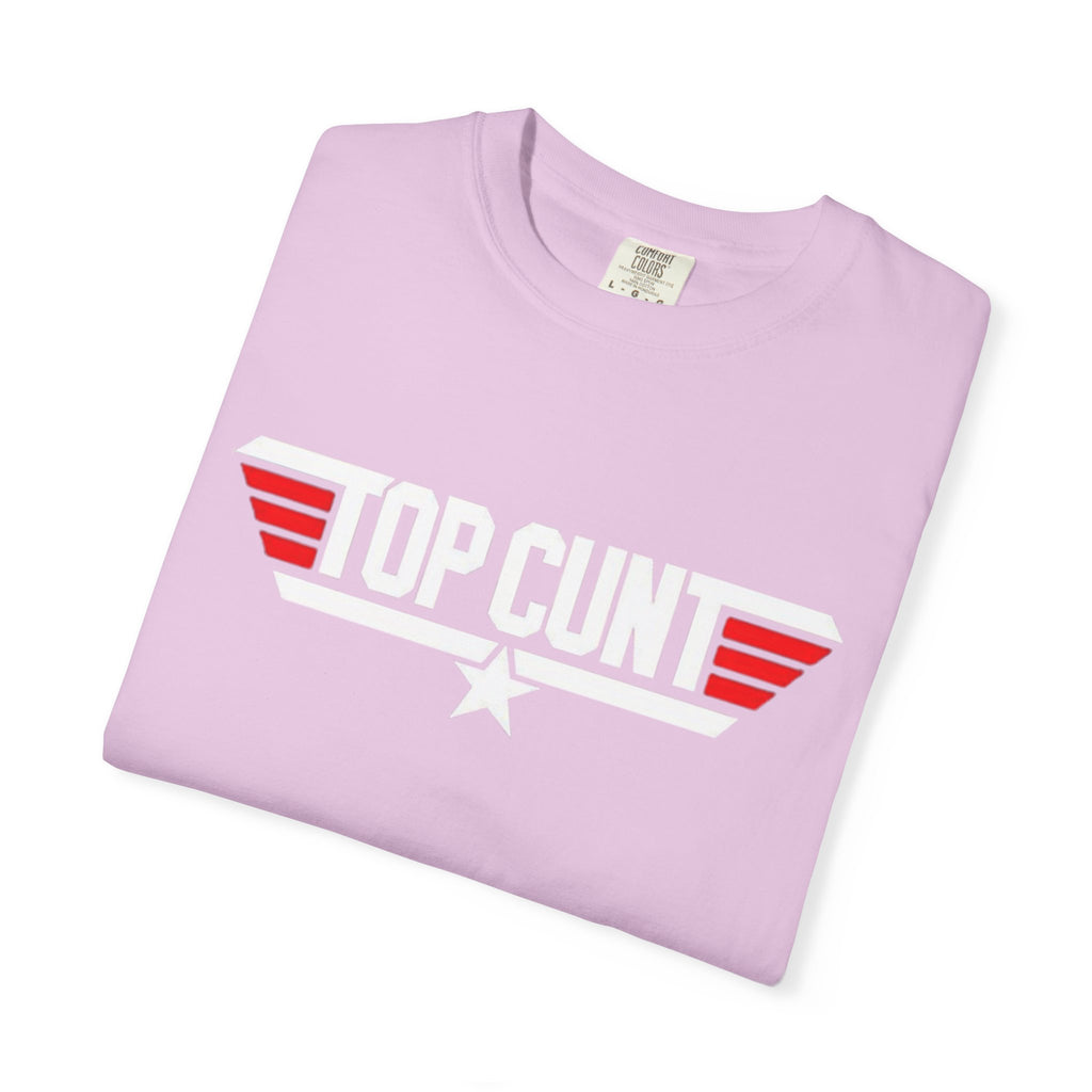 Top Cunt Graphic Adult T-Shirt — Retro Military-Inspired Statement Tee
