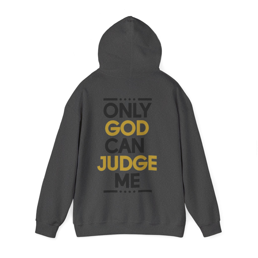 Hoodie - "Only God Can Judge Me" Inspirational Graphic Hoodie