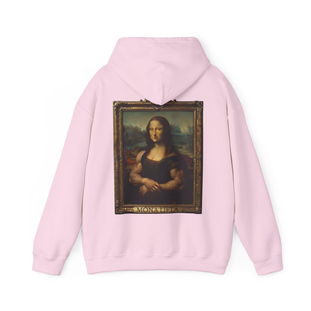 Mona Lisa Adult Hoodie – Classic Renaissance Art Print Pullover