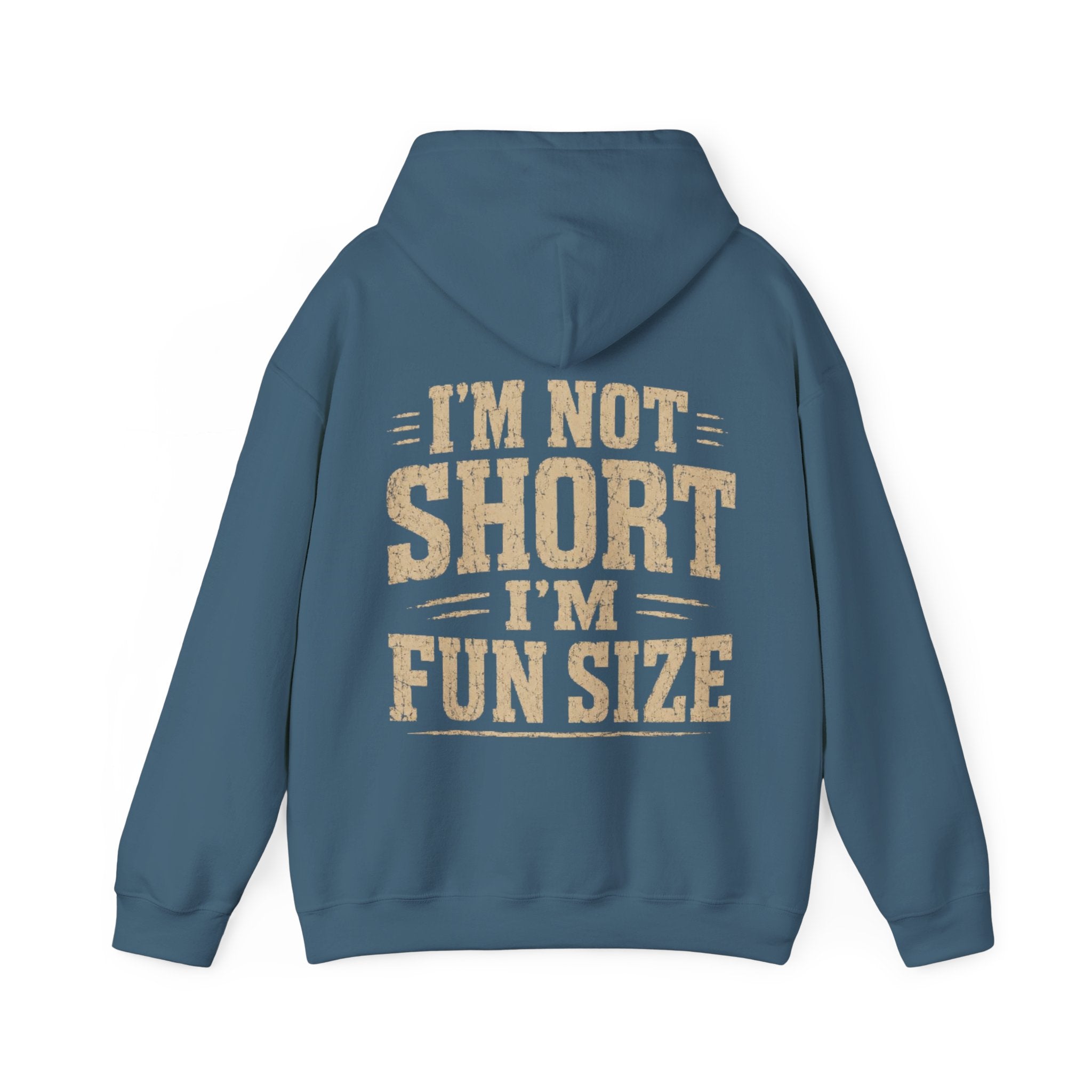 Adult Hoodie — “I’m Not Short I’m Fun Size” Funny Graphic Pullover