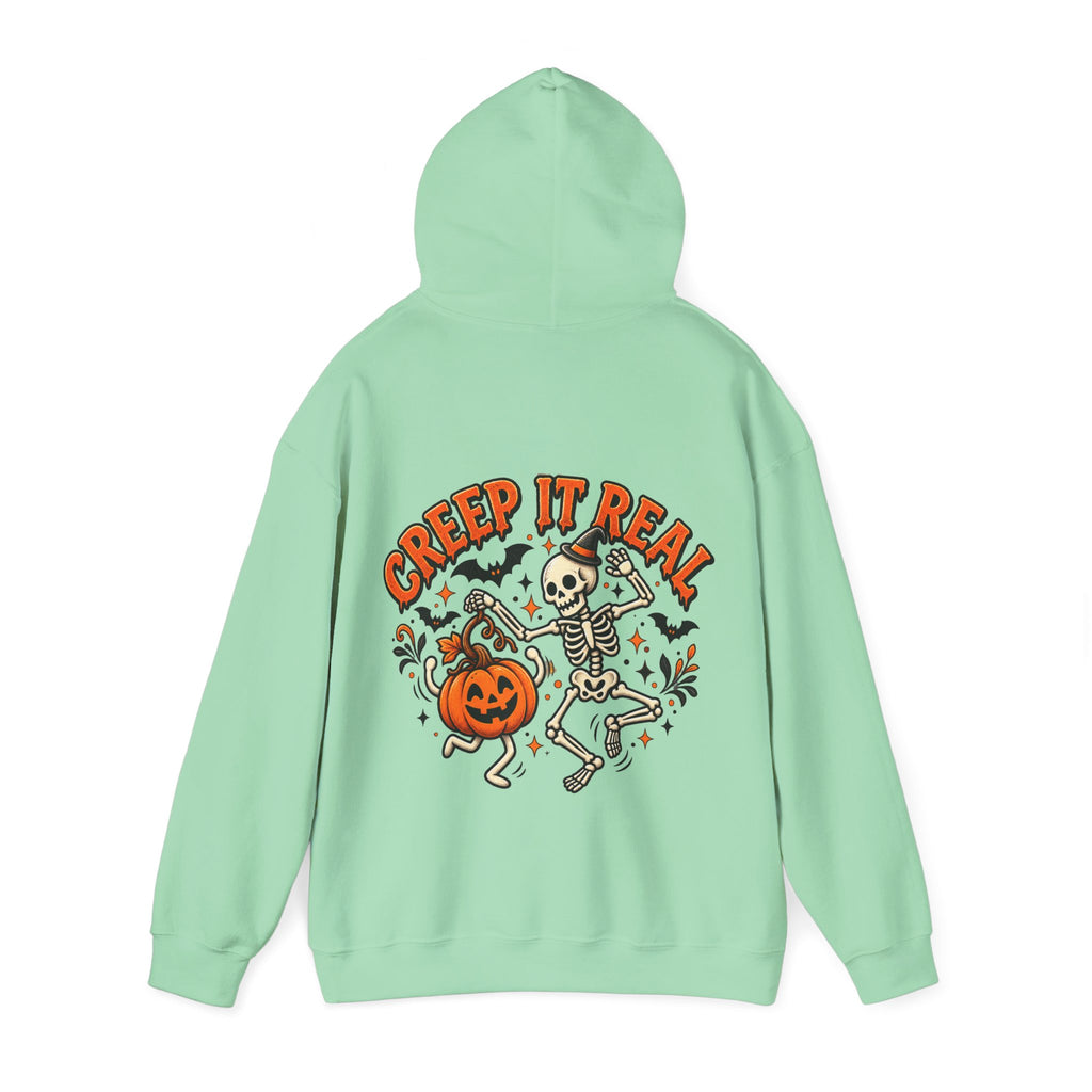 Halloween Skeleton 'Creep It Real' Adult Hoodie