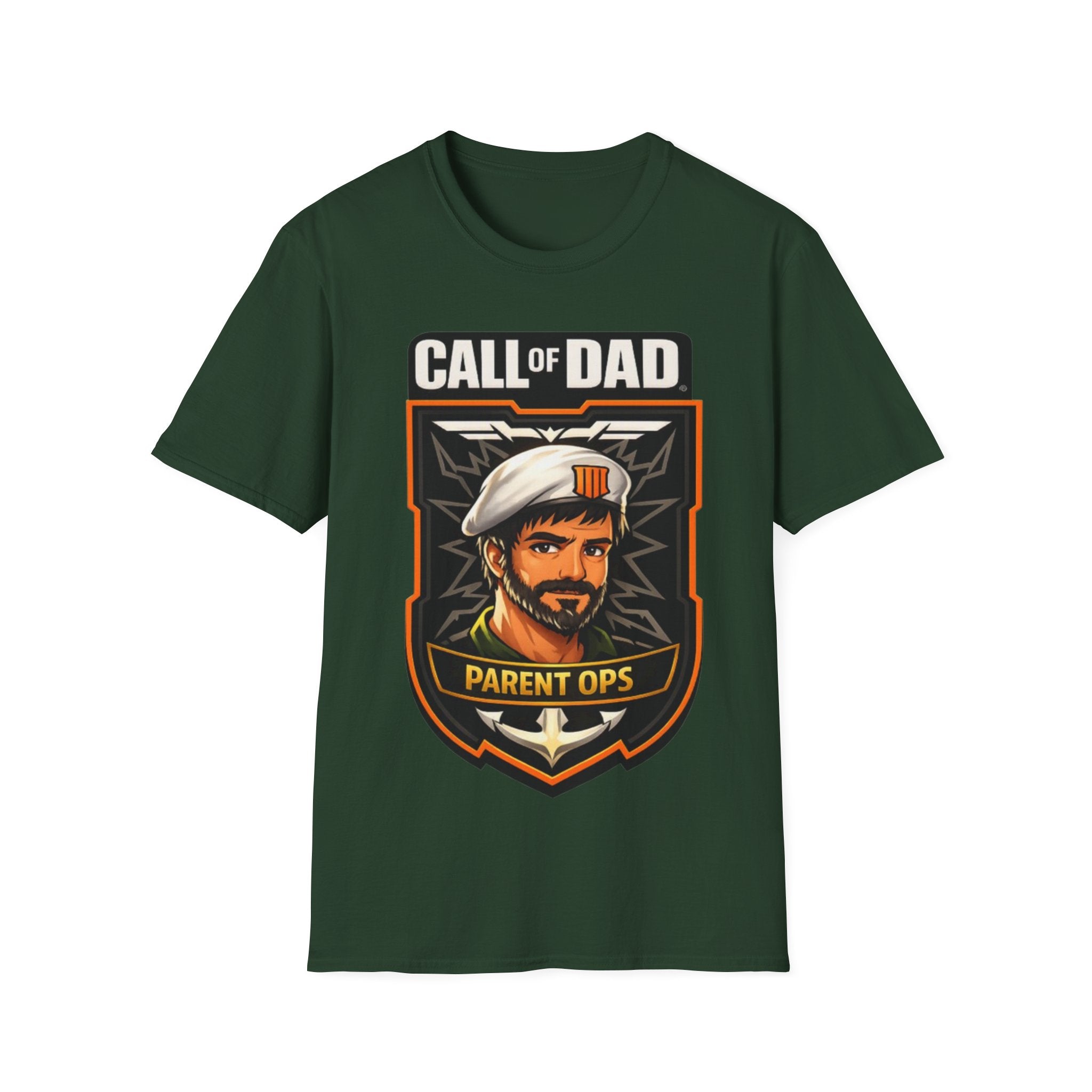 Call of Dad Adult T-Shirt — Parent Ops Gamer Dad Tee