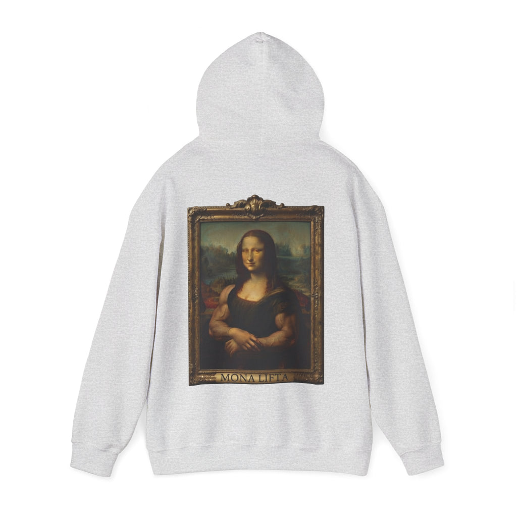 Mona Lisa Adult Hoodie – Classic Renaissance Art Print Pullover