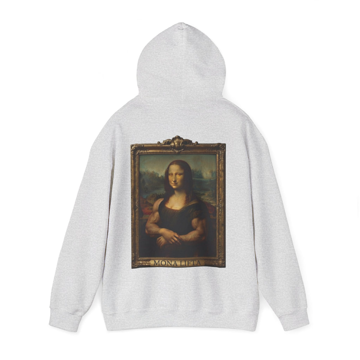 Mona Lisa Adult Hoodie – Classic Renaissance Art Print Pullover