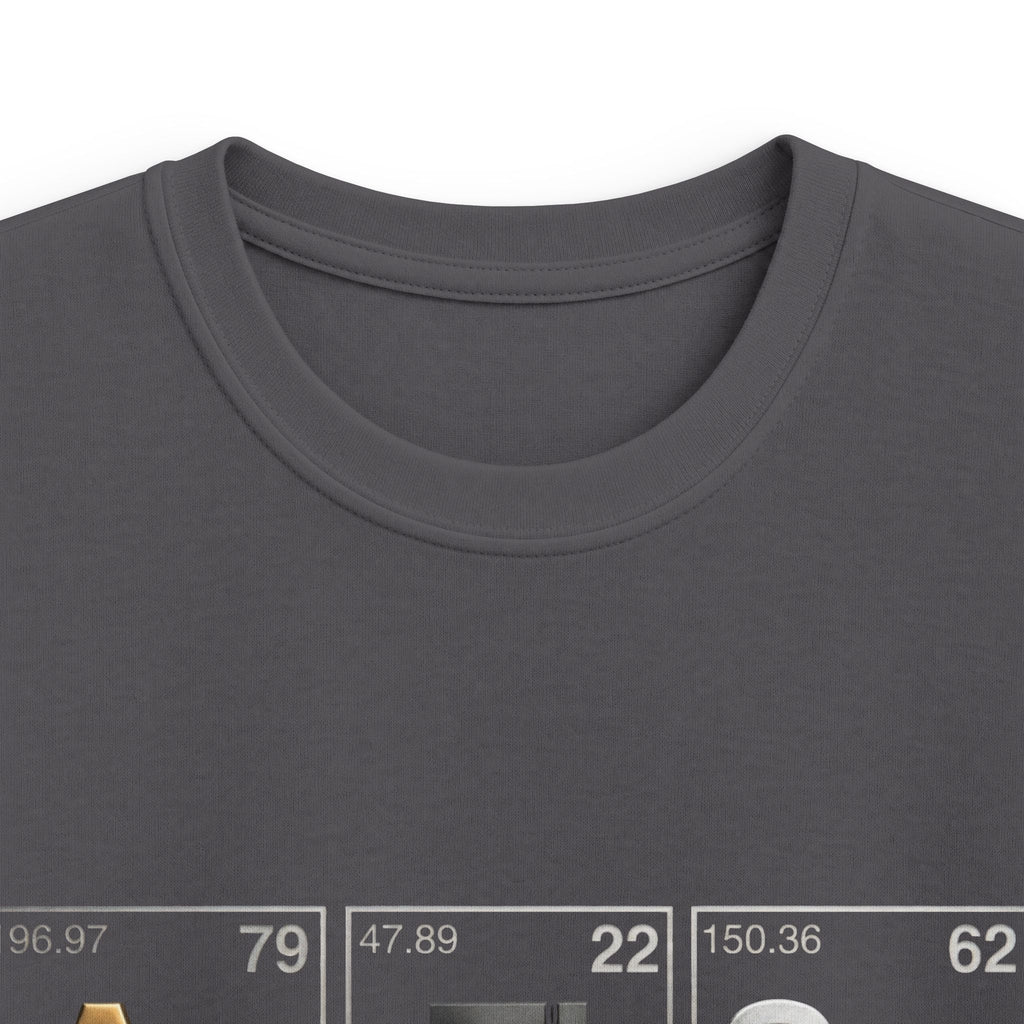 Kids T-shirt — 'Au Ti Sm' Periodic Table Design | Cute Autism Awareness Shirt for Children