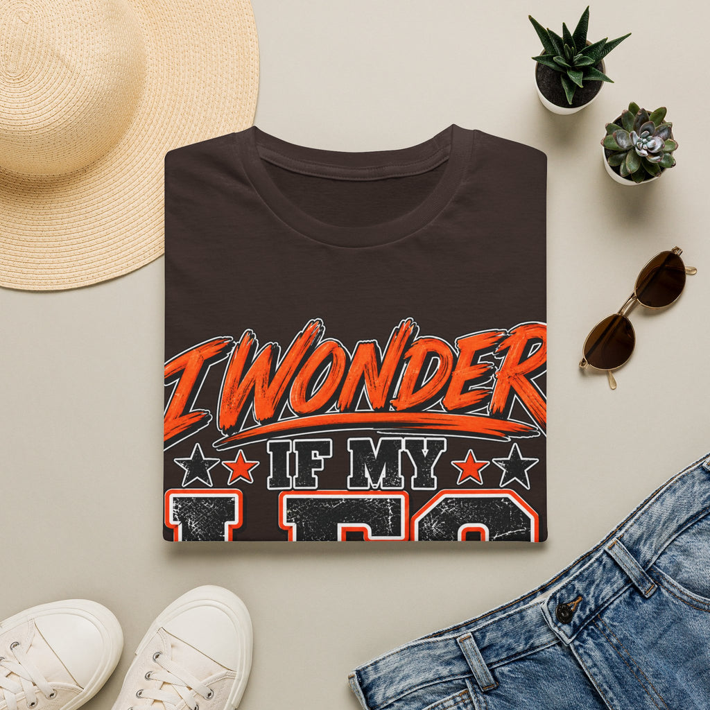 Graphic Adult T-Shirt — "I Wonder If My Leg Misses Me Too" Retro Sports Tee