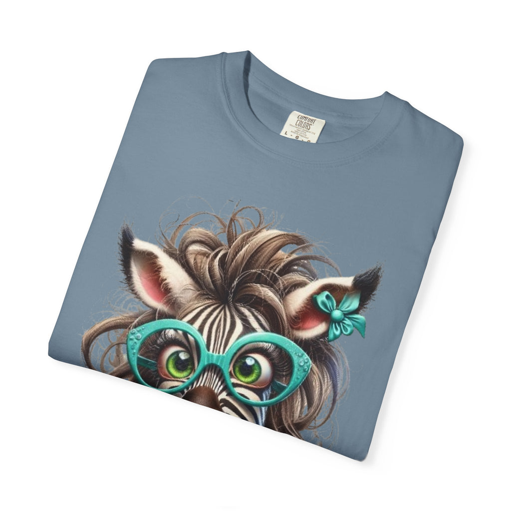 Funny Zebra Adult T-Shirt — "I Have No Idea What I’m Doing" Graphic Tee