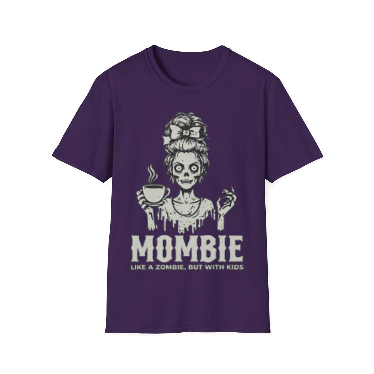 Mombie Adult T-Shirt — Cute Spooky Mom Graphic Tee ("Mommy")