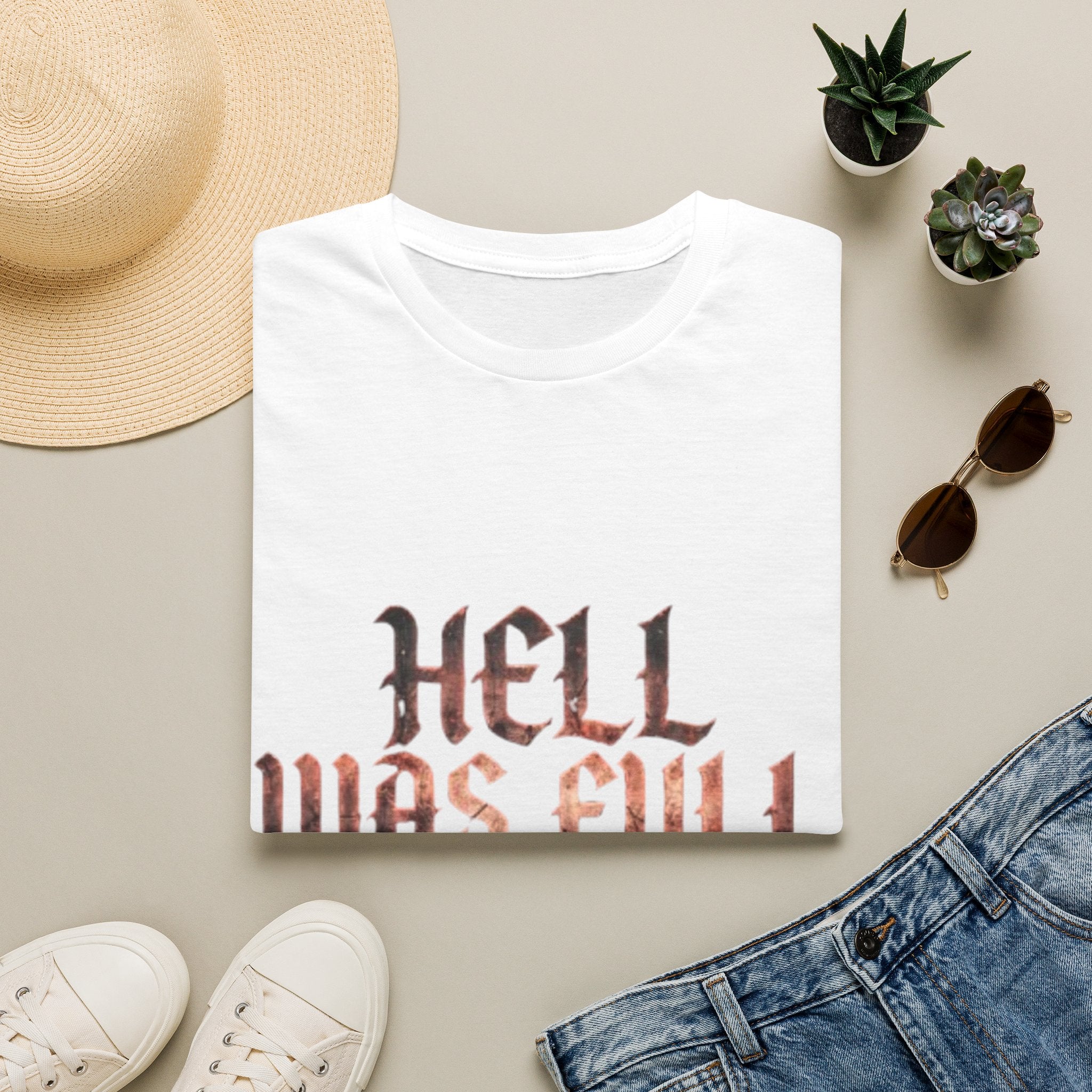 Hell Was Full So I Came Back Adult T‑Shirt