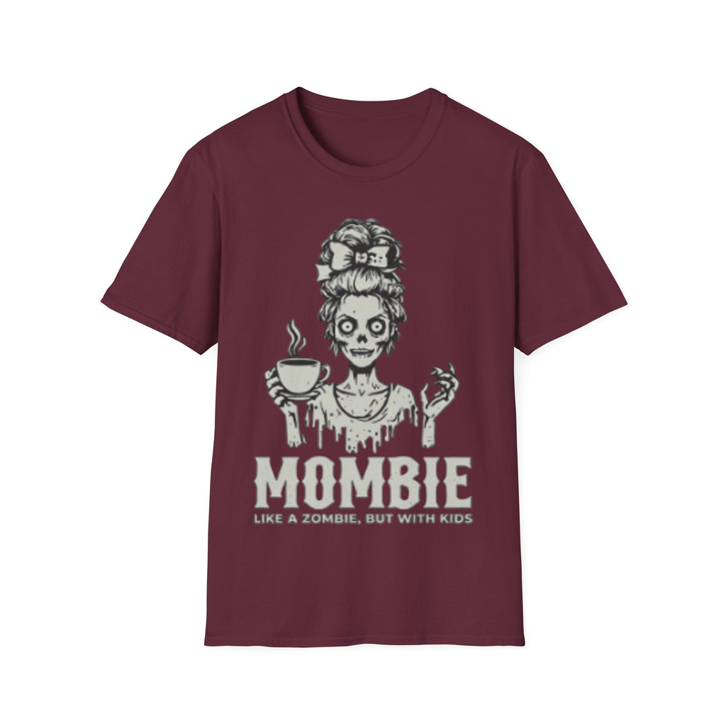 Mombie Adult T-Shirt — Cute Spooky Mom Graphic Tee ("Mommy")