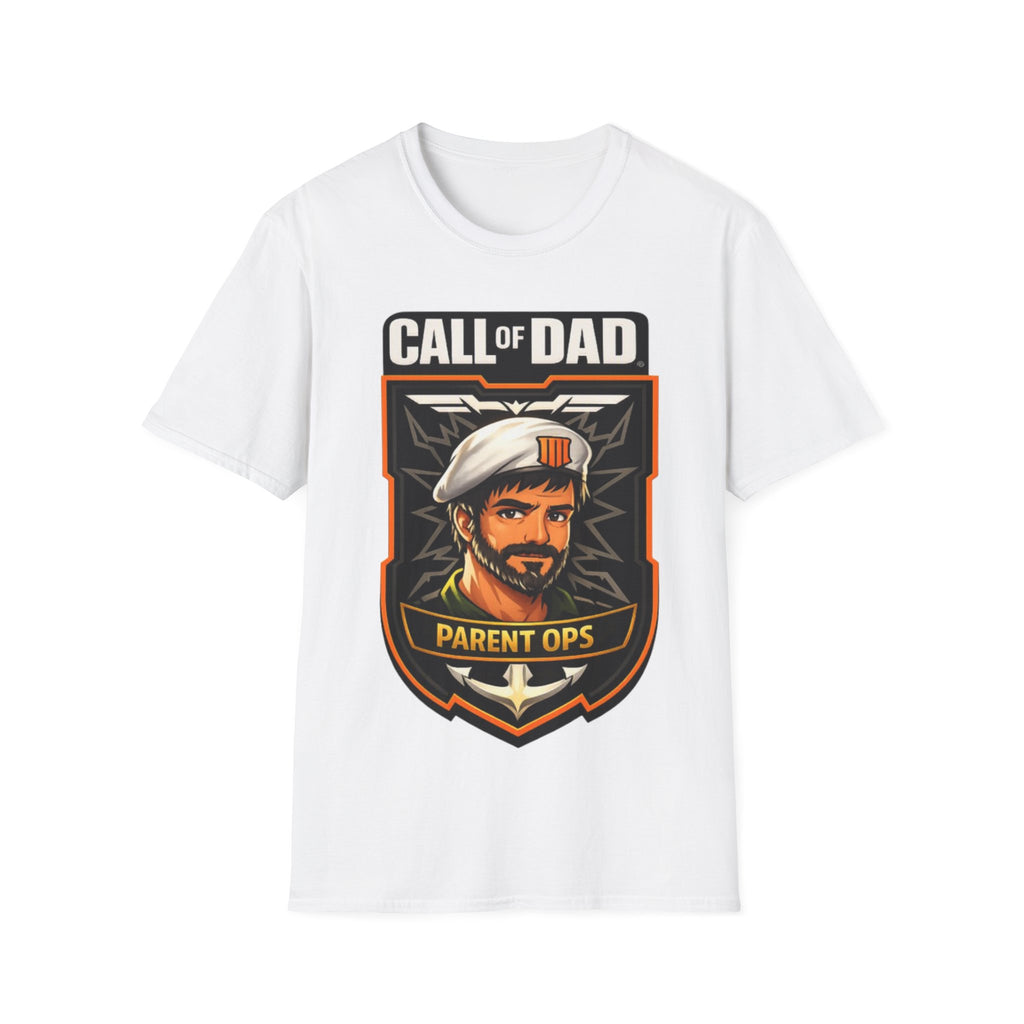 Call of Dad Adult T-Shirt — Parent Ops Gamer Dad Tee