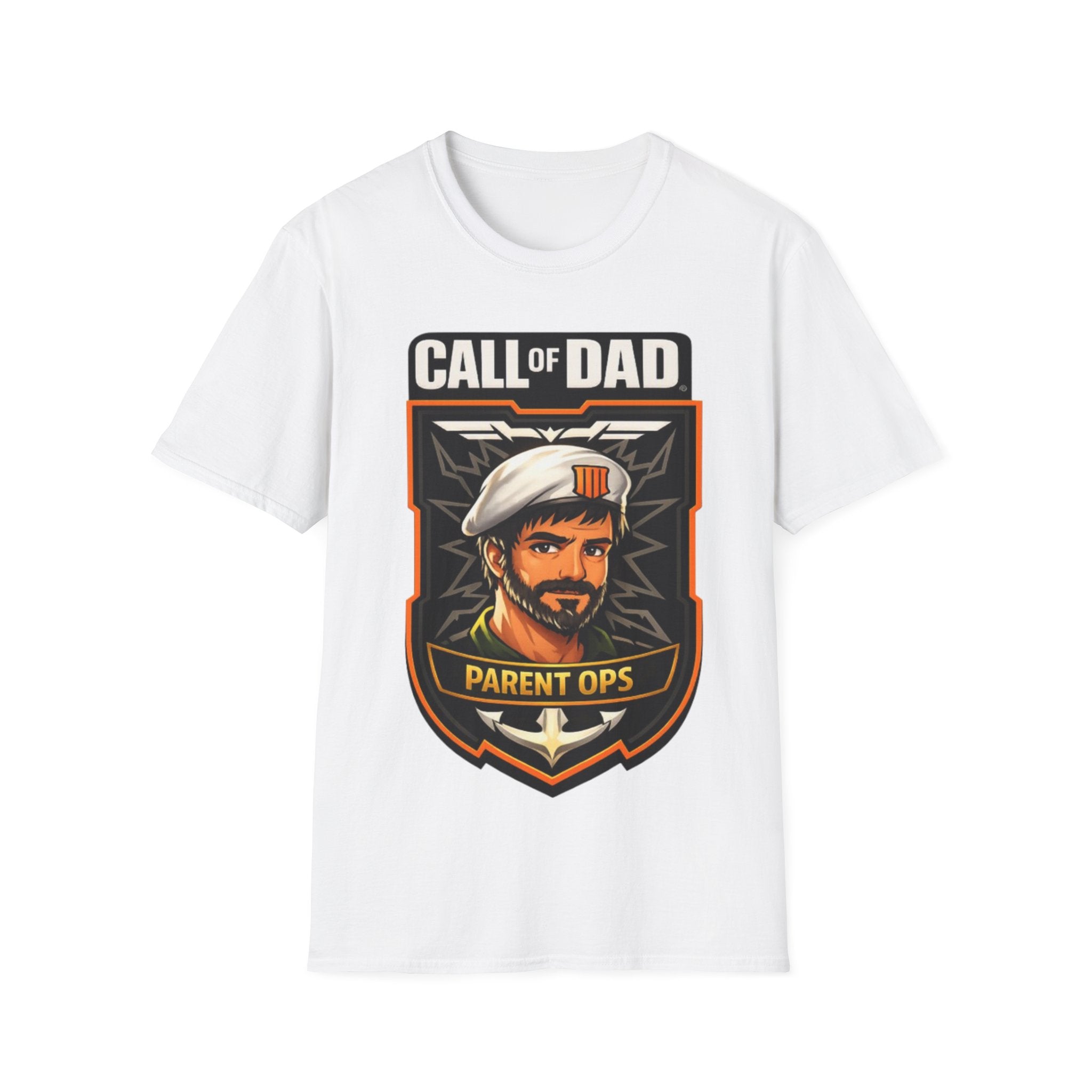 Call of Dad Adult T-Shirt — Parent Ops Gamer Dad Tee