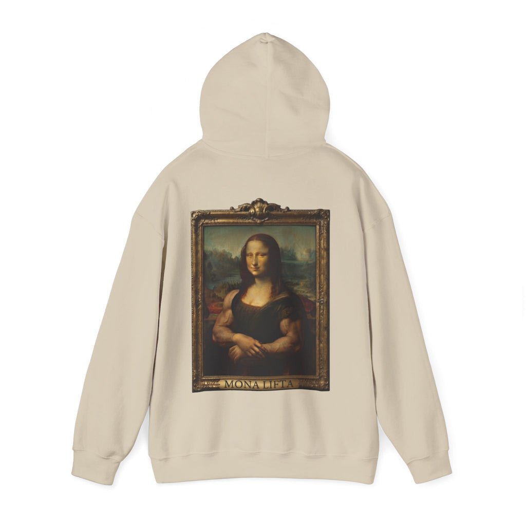 Mona Lisa Adult Hoodie – Classic Renaissance Art Print Pullover