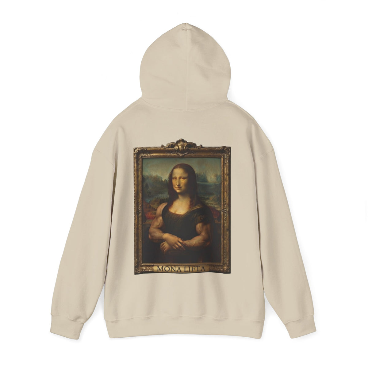 Mona Lisa Adult Hoodie – Classic Renaissance Art Print Pullover