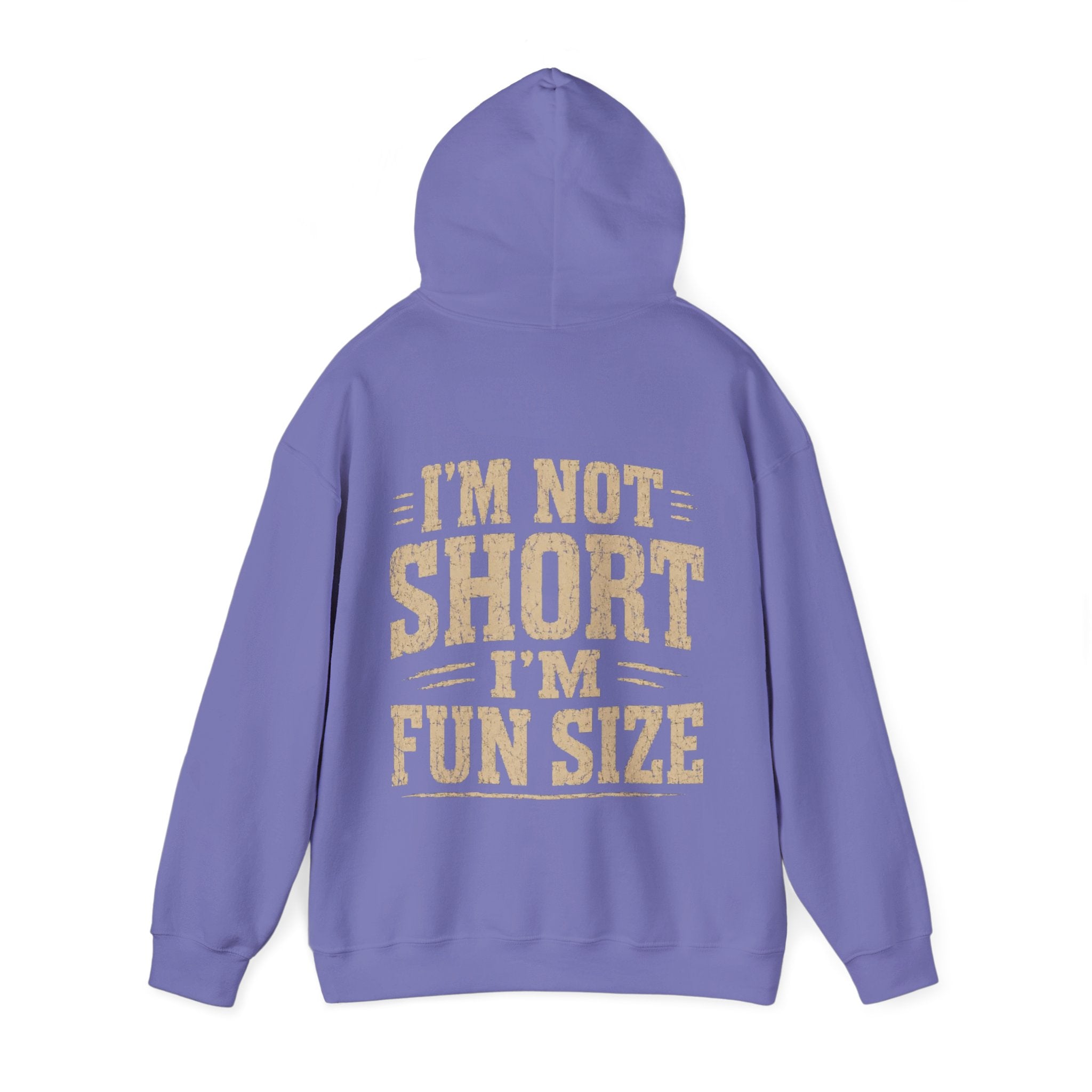 Adult Hoodie — “I’m Not Short I’m Fun Size” Funny Graphic Pullover