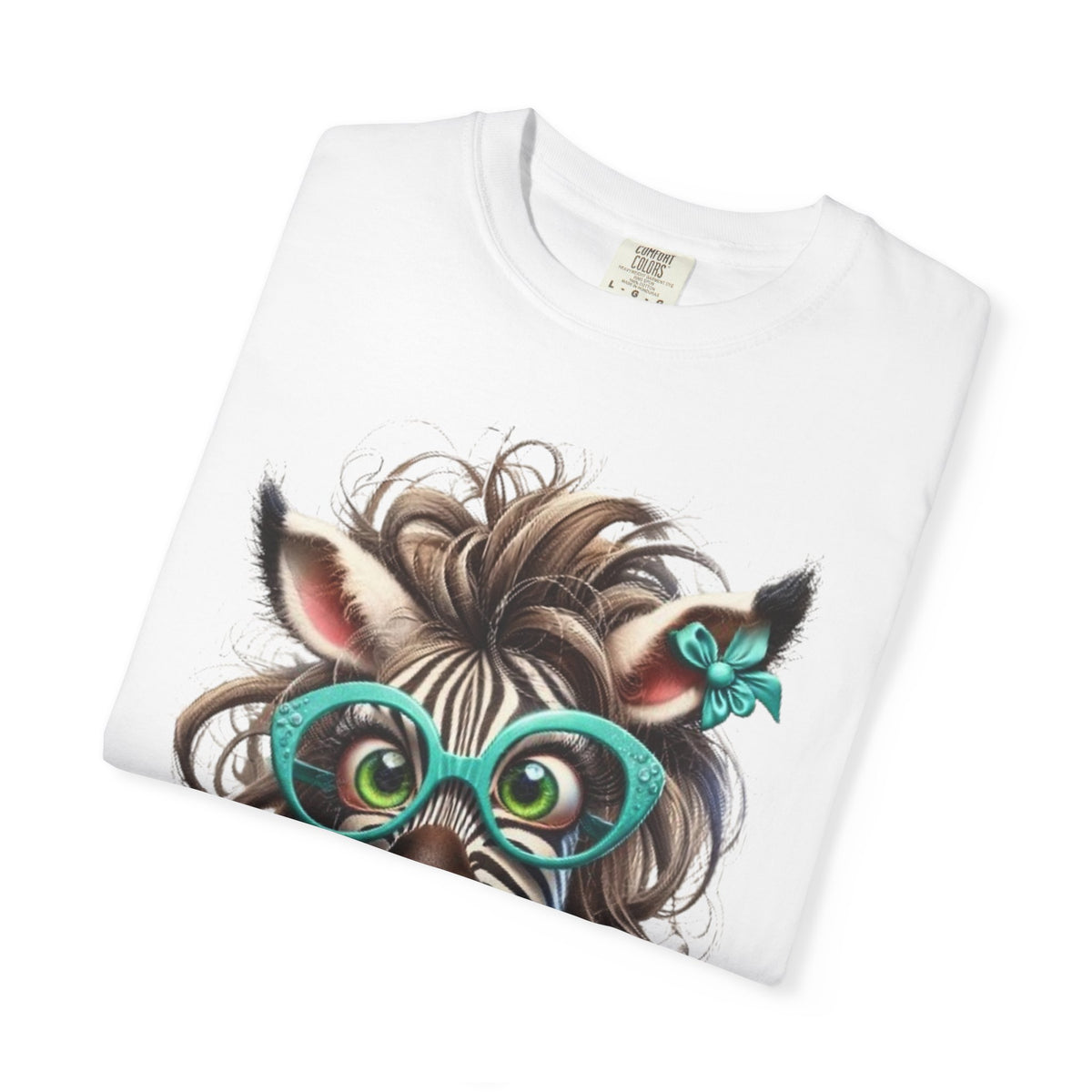 Funny Zebra Adult T-Shirt — "I Have No Idea What I’m Doing" Graphic Tee