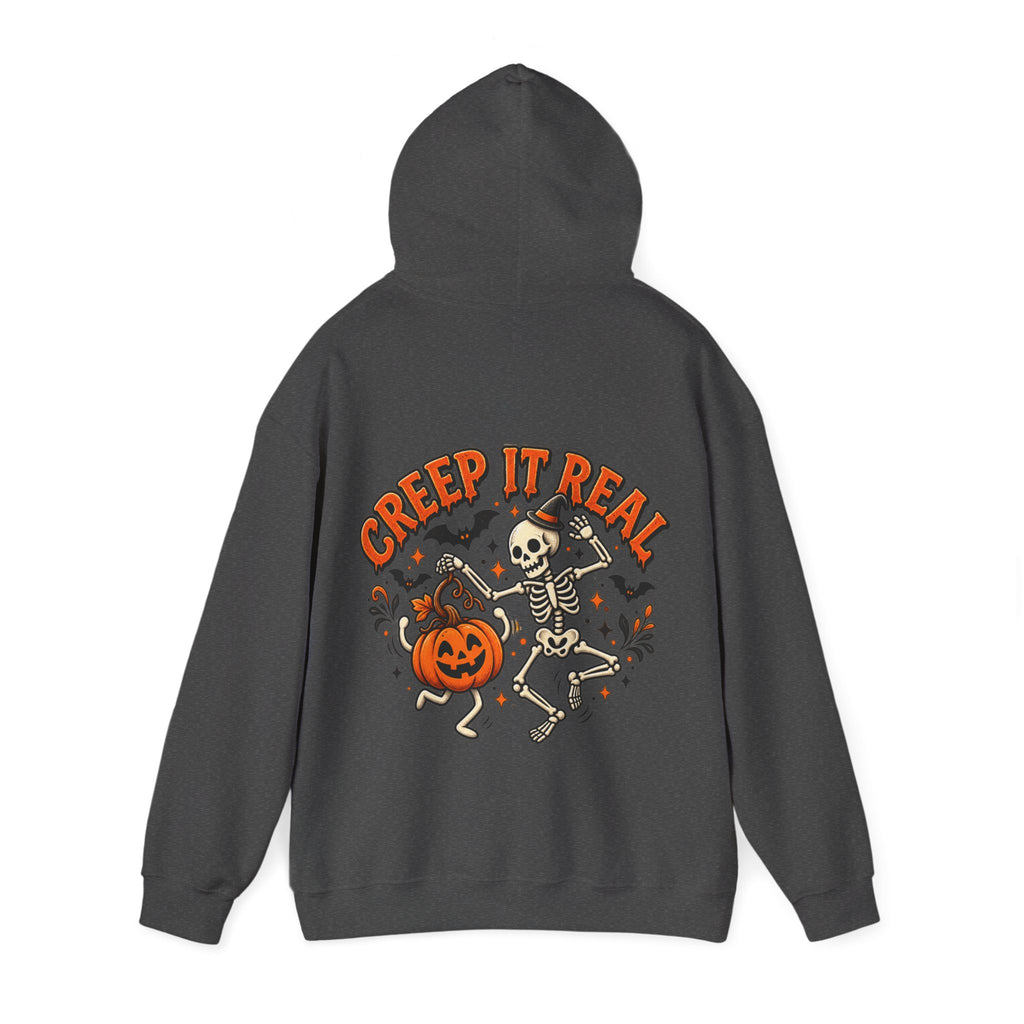 Halloween Skeleton 'Creep It Real' Adult Hoodie