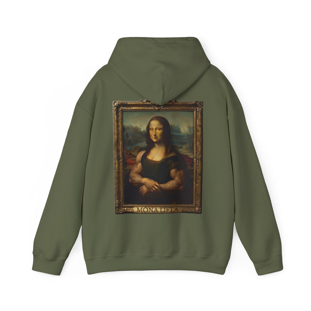 Mona Lisa Adult Hoodie – Classic Renaissance Art Print Pullover