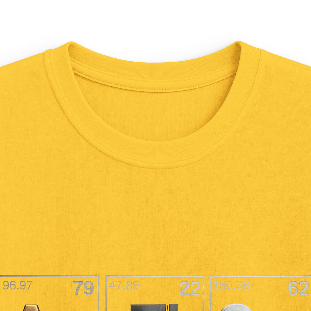 Kids T-shirt — 'Au Ti Sm' Periodic Table Design | Cute Autism Awareness Shirt for Children