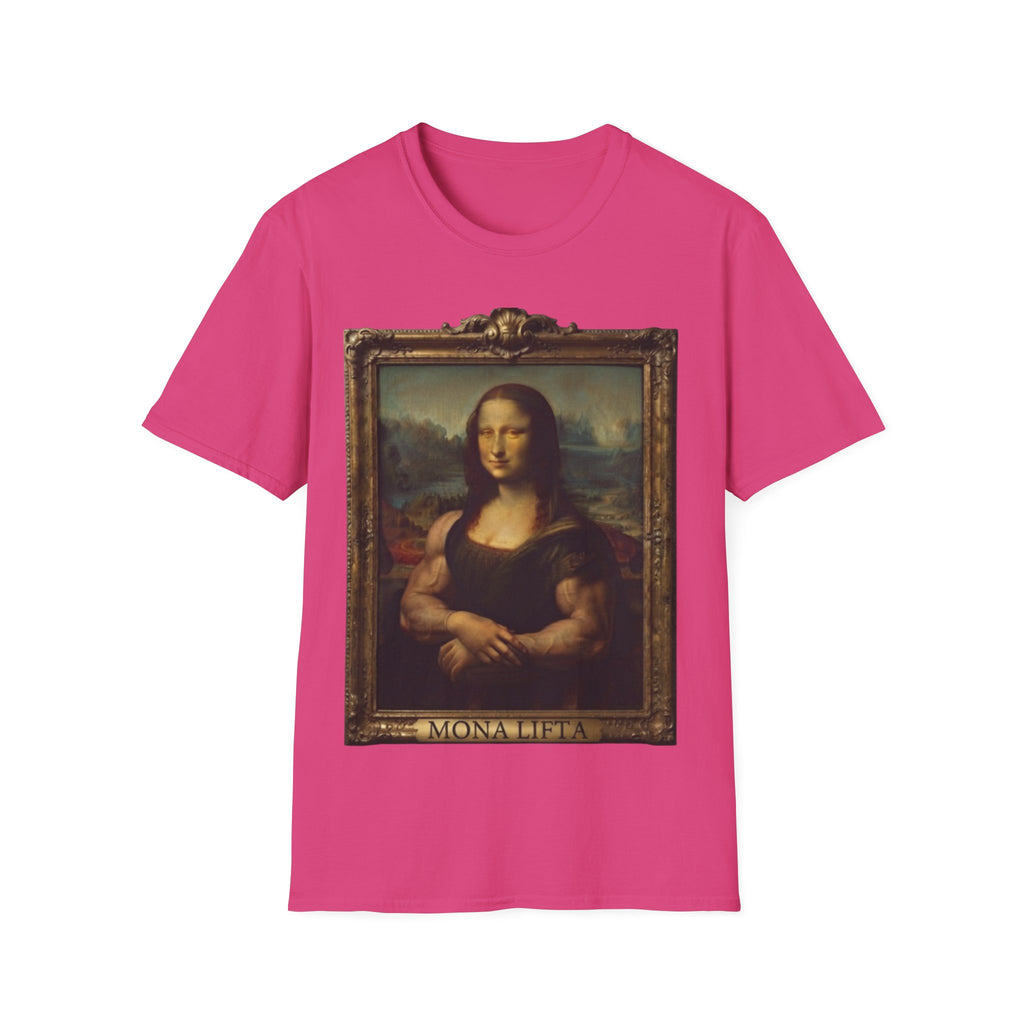 Mona Lisa Portrait Adult T-Shirt — Classic Renaissance Art Tee