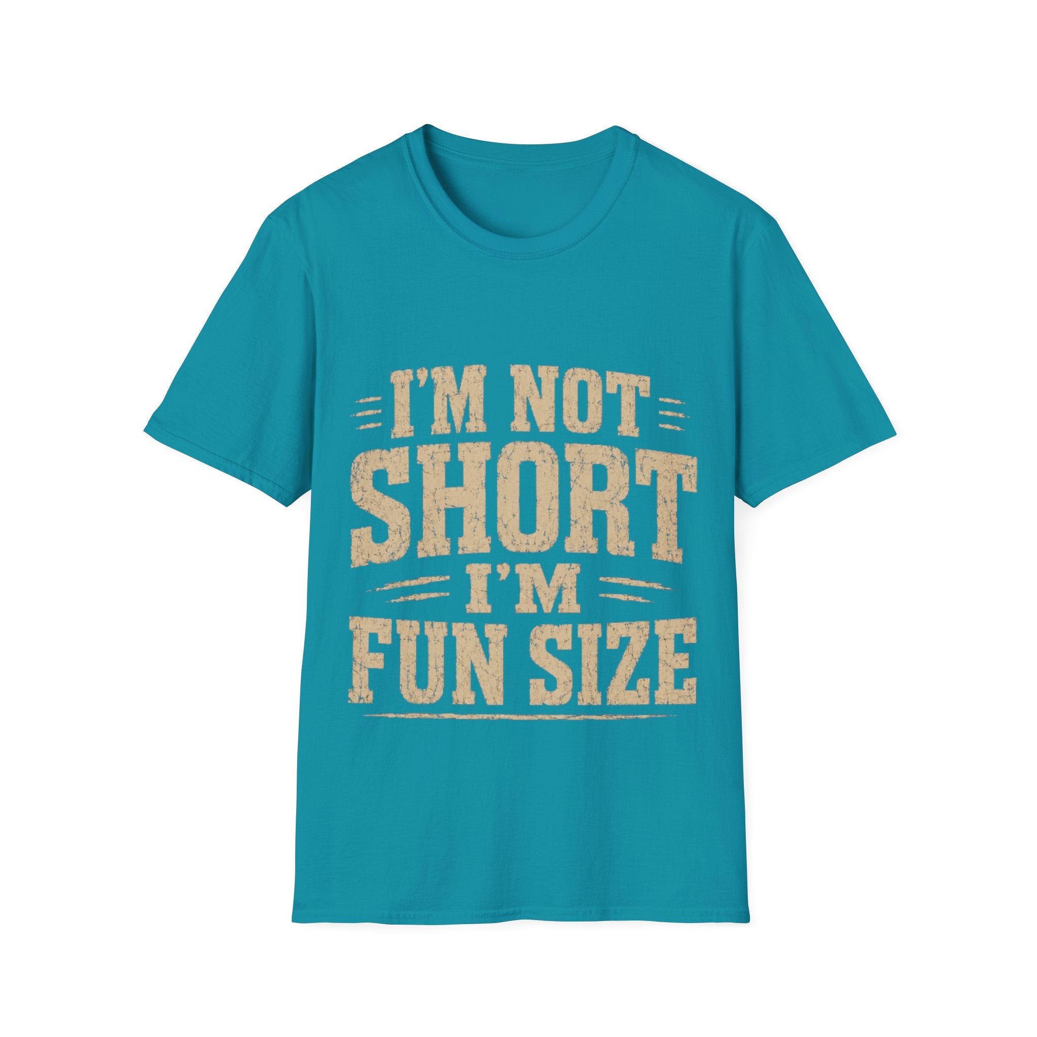 Adult T-Shirt — “I’m Not Short, I’m Fun Size” Funny Graphic Tee