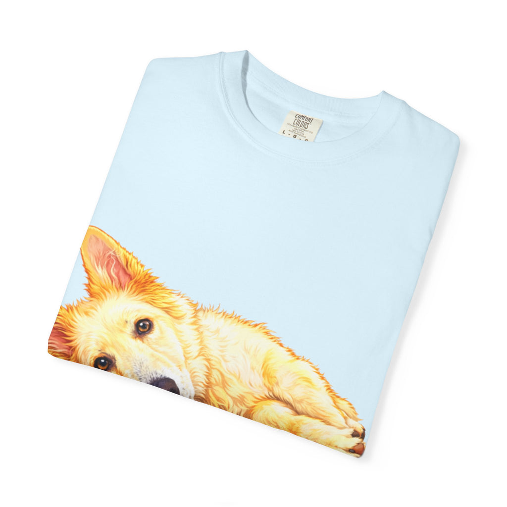 Dog Lover Adult T-Shirt — “Sorry I’m Late, I Saw a Dog” Graphic Tee