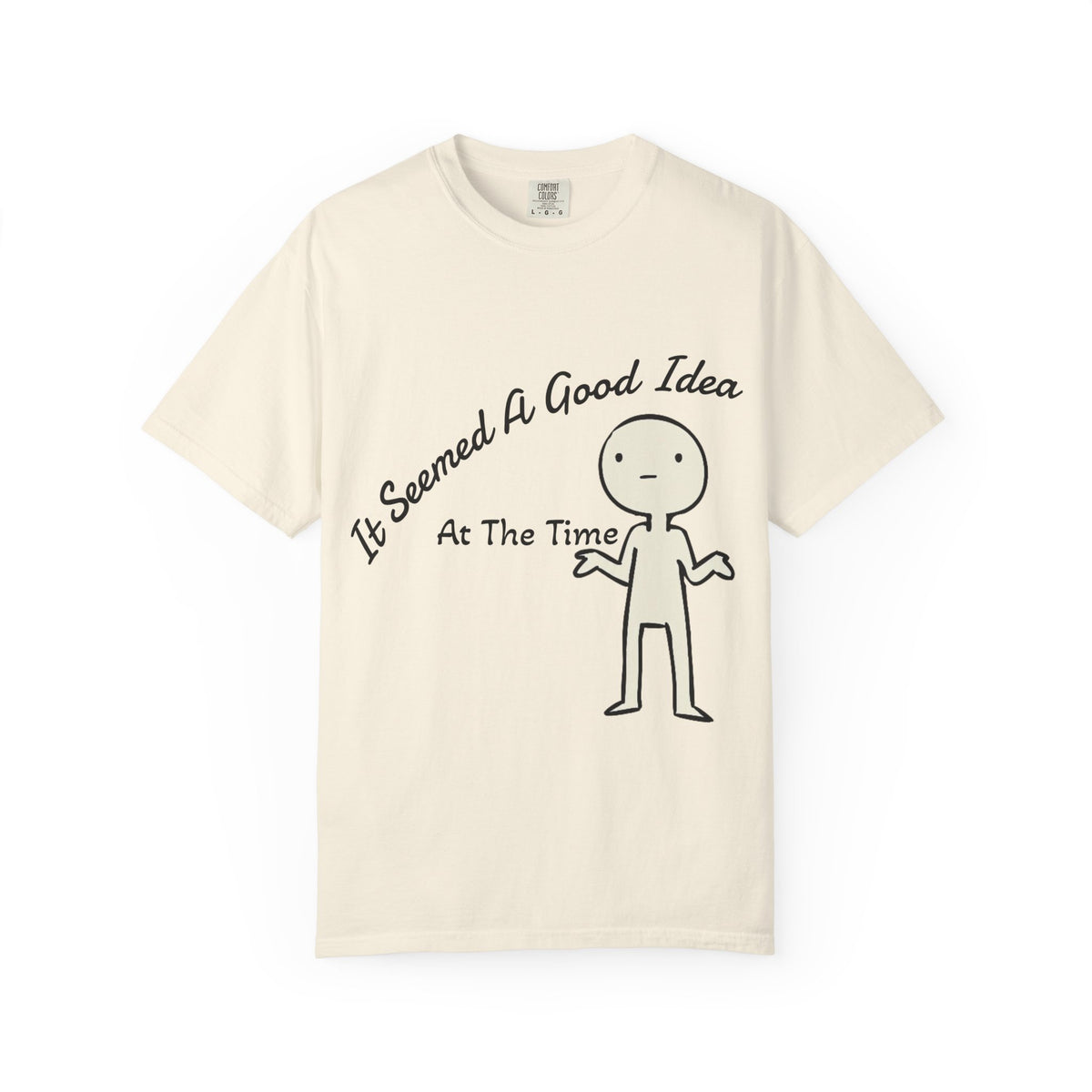 It Seemed A Good Idea At The Time Adult T-Shirt