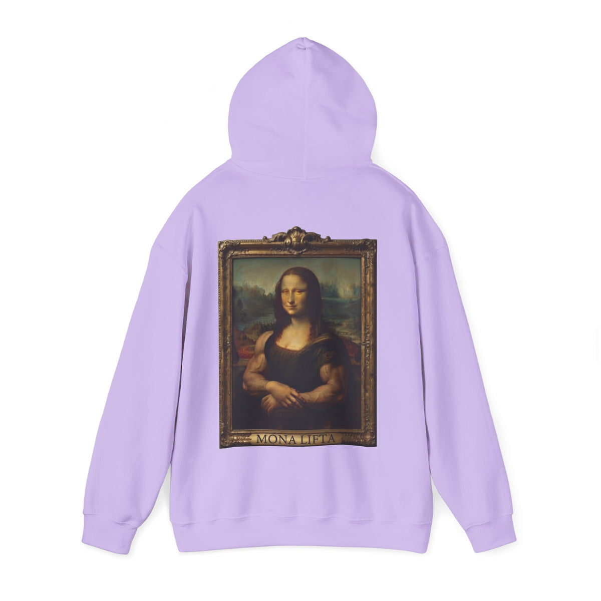 Mona Lisa Adult Hoodie – Classic Renaissance Art Print Pullover
