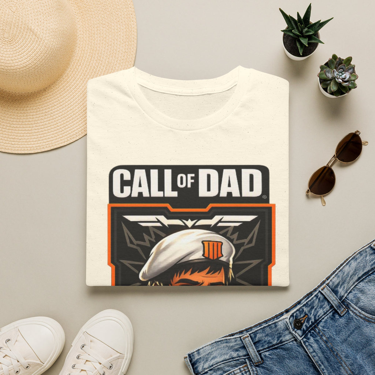 Call of Dad Adult T-Shirt — Parent Ops Gamer Dad Tee