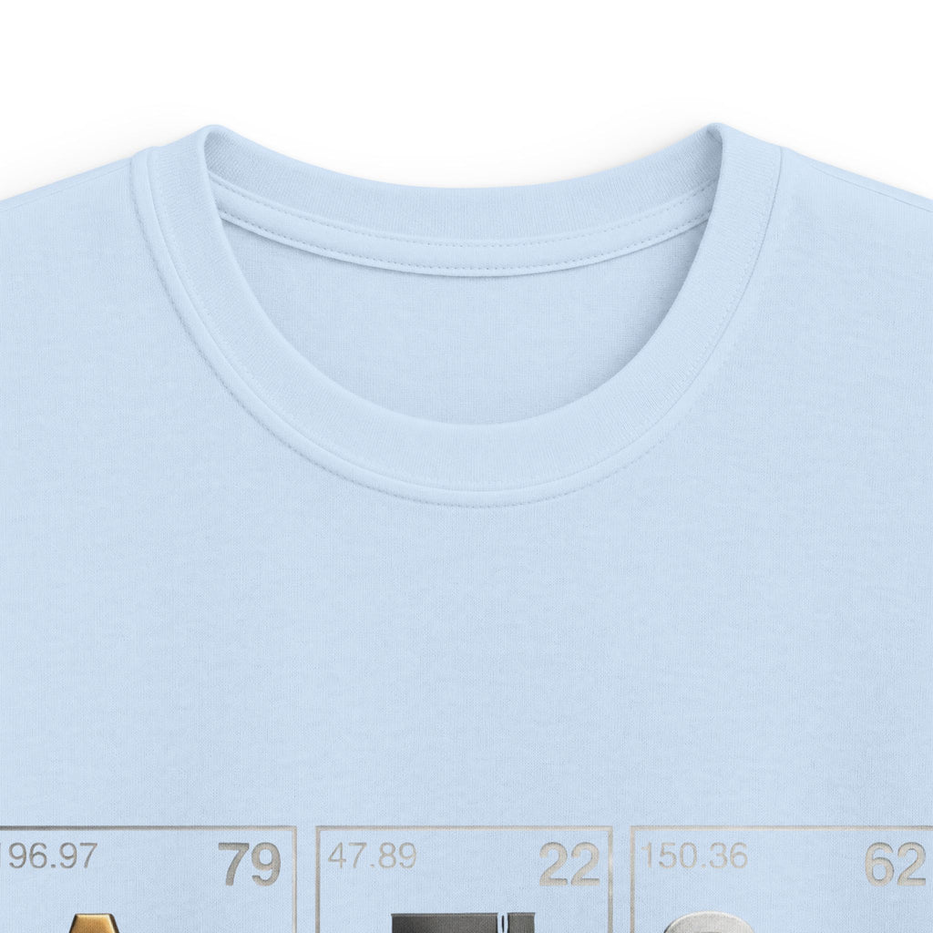 Kids T-shirt — 'Au Ti Sm' Periodic Table Design | Cute Autism Awareness Shirt for Children
