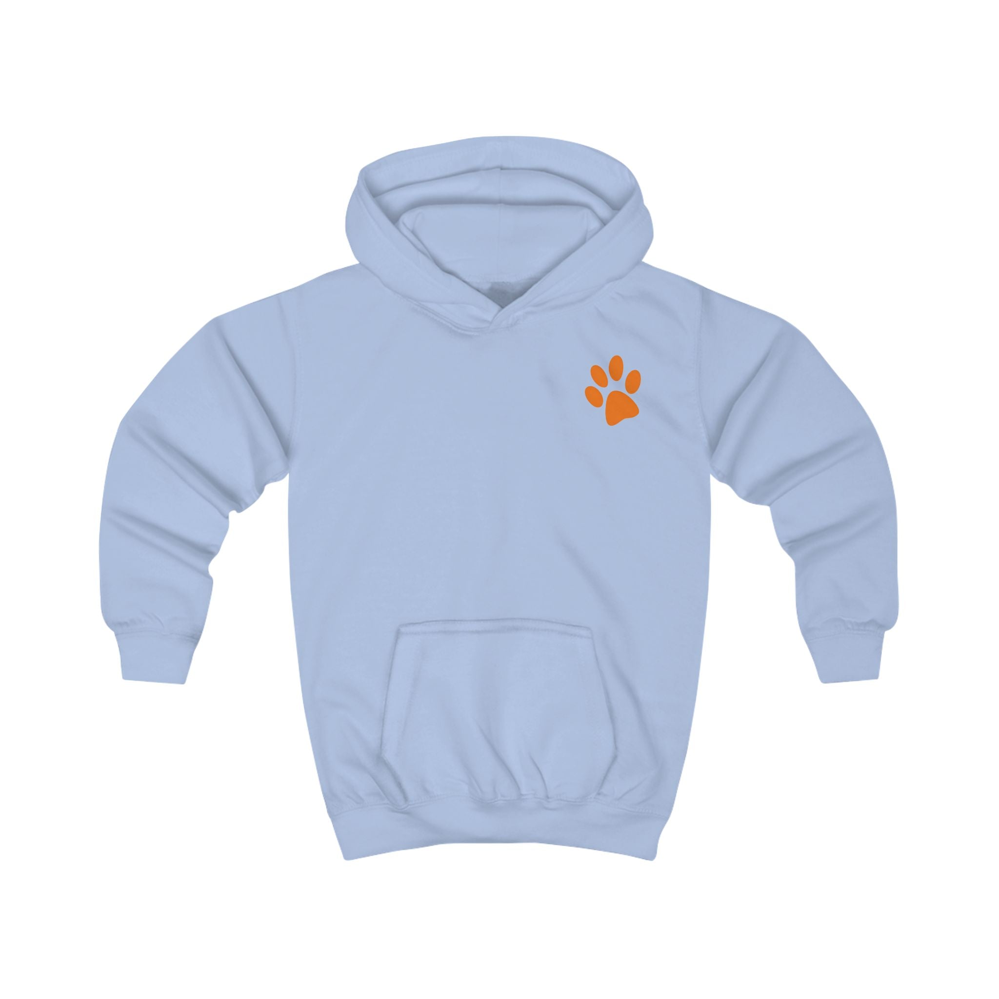 Tyra Pup with Hat Kids Hoodie | 'A Little Hat-titude' dog design