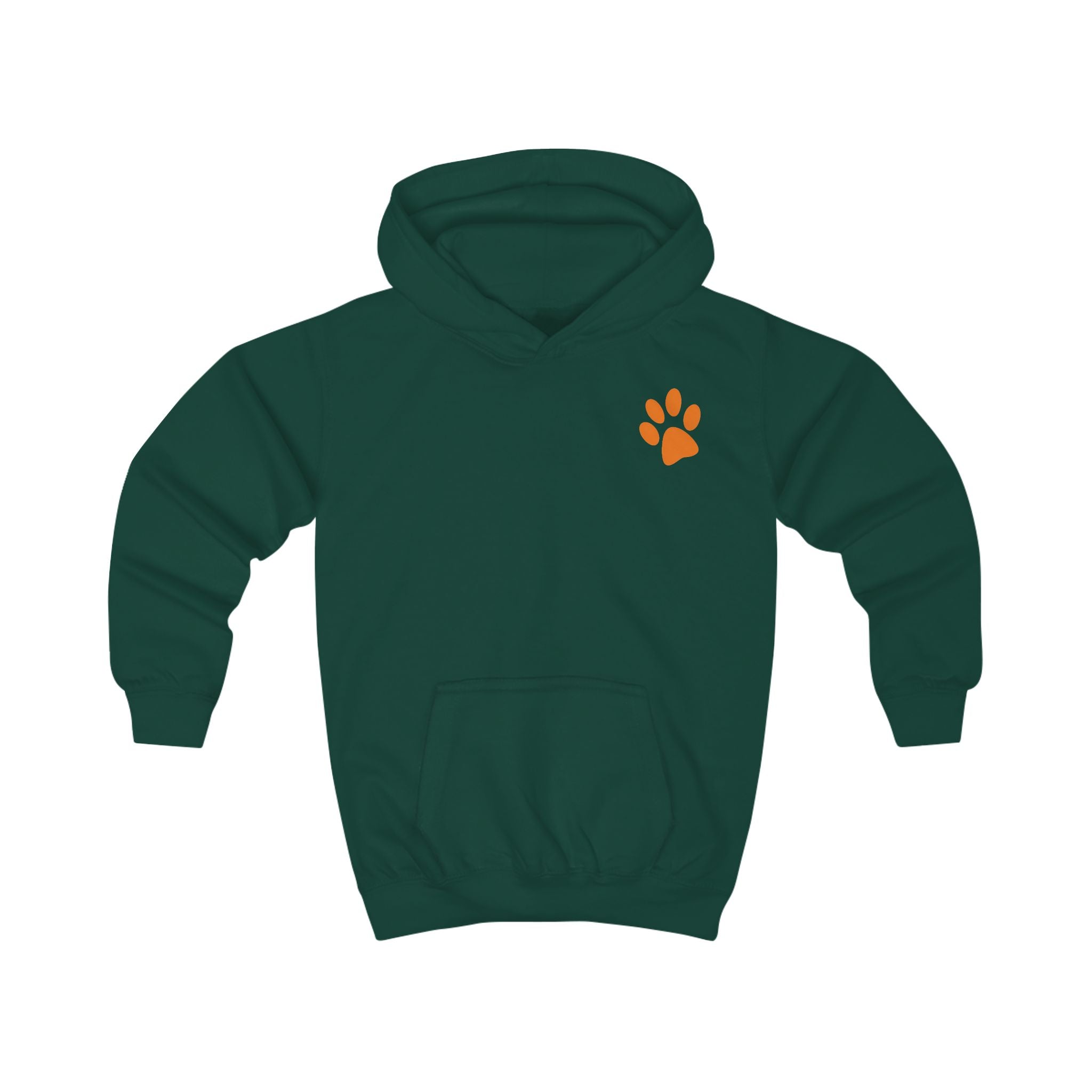 Tyra Pup with Hat Kids Hoodie | 'A Little Hat-titude' dog design