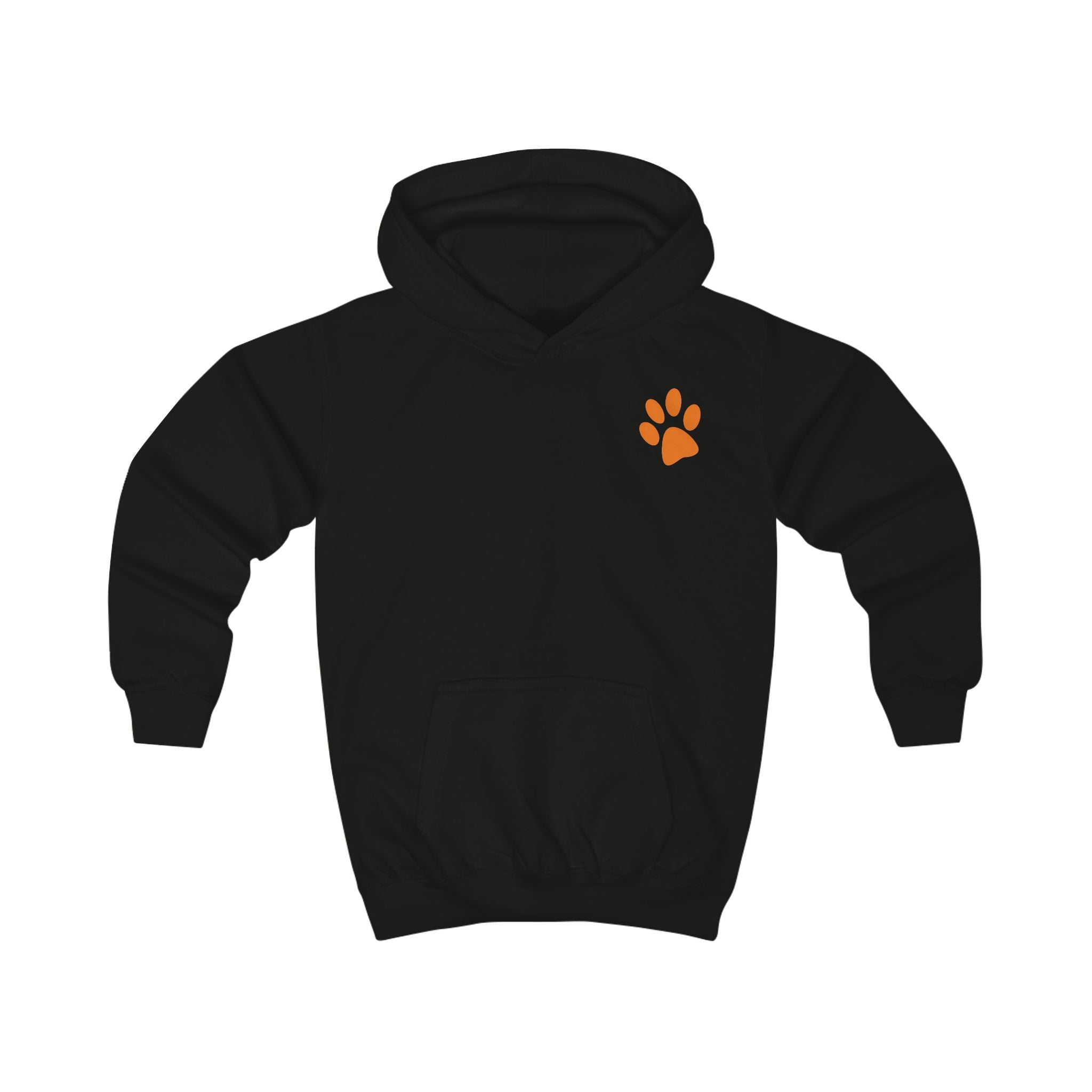 Tyra Pup with Hat Kids Hoodie | 'A Little Hat-titude' dog design