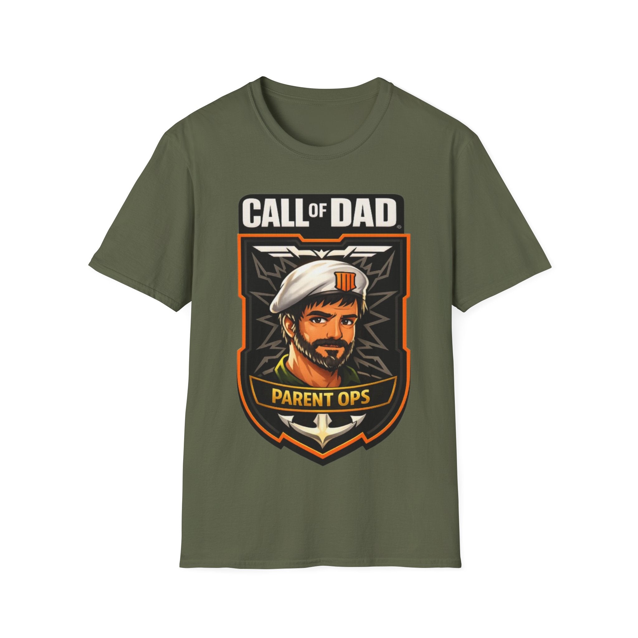 Call of Dad Adult T-Shirt — Parent Ops Gamer Dad Tee