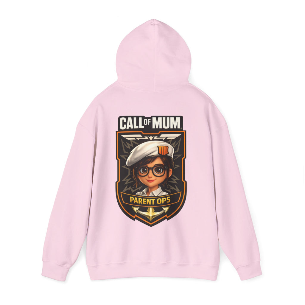 Adult Hoodie - "Call Mom" Parent Ops Gaming Mom Graphic Hoodie