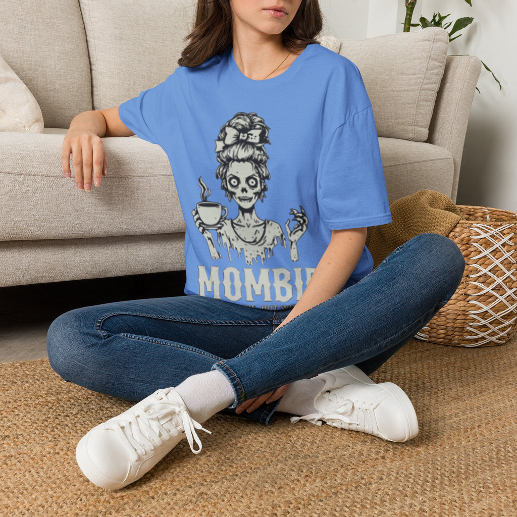 Mombie Adult T-Shirt — Cute Spooky Mom Graphic Tee ("Mommy")