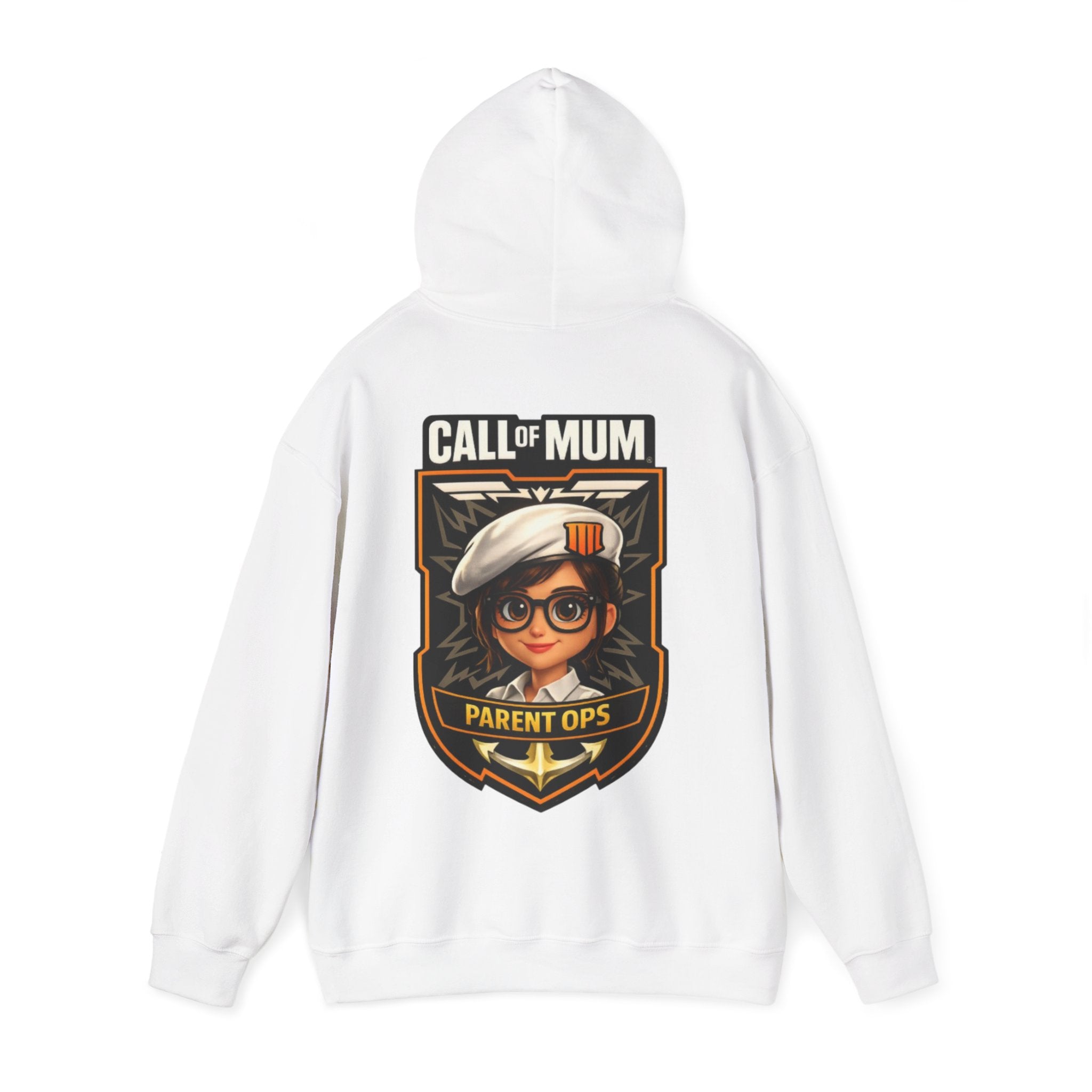 Adult Hoodie - "Call Mom" Parent Ops Gaming Mom Graphic Hoodie