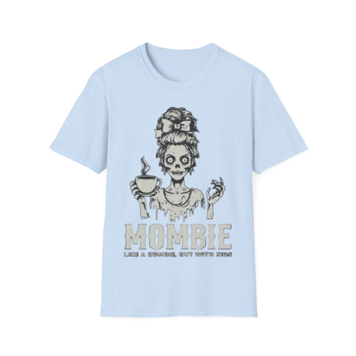 Mombie Adult T-Shirt — Cute Spooky Mom Graphic Tee ("Mommy")