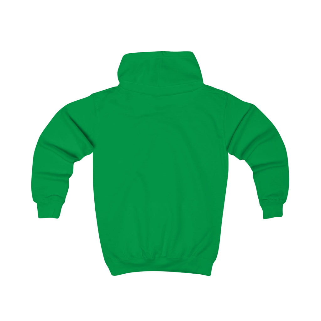 Wizard Squirrel Kids Hoodie – "Rizz'em With The Tism" Cute Halloween Magic Pullover