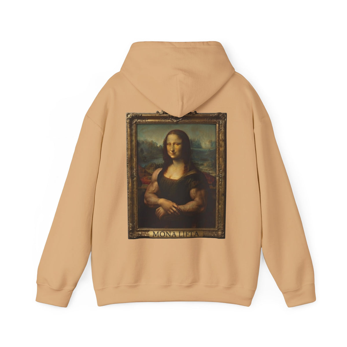 Mona Lisa Adult Hoodie – Classic Renaissance Art Print Pullover