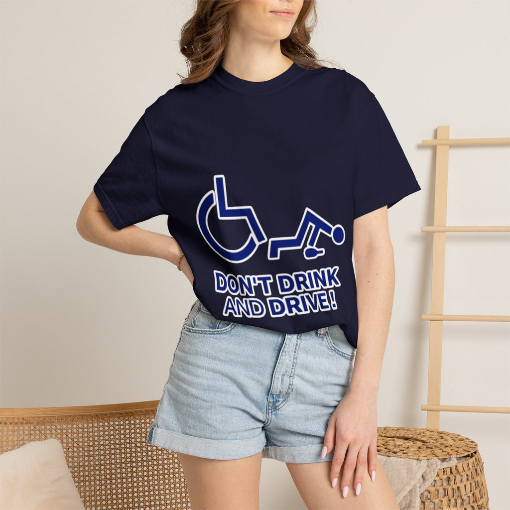 Don't Drink and Drive Adult T-Shirt — Drunk Driving Awareness Tee