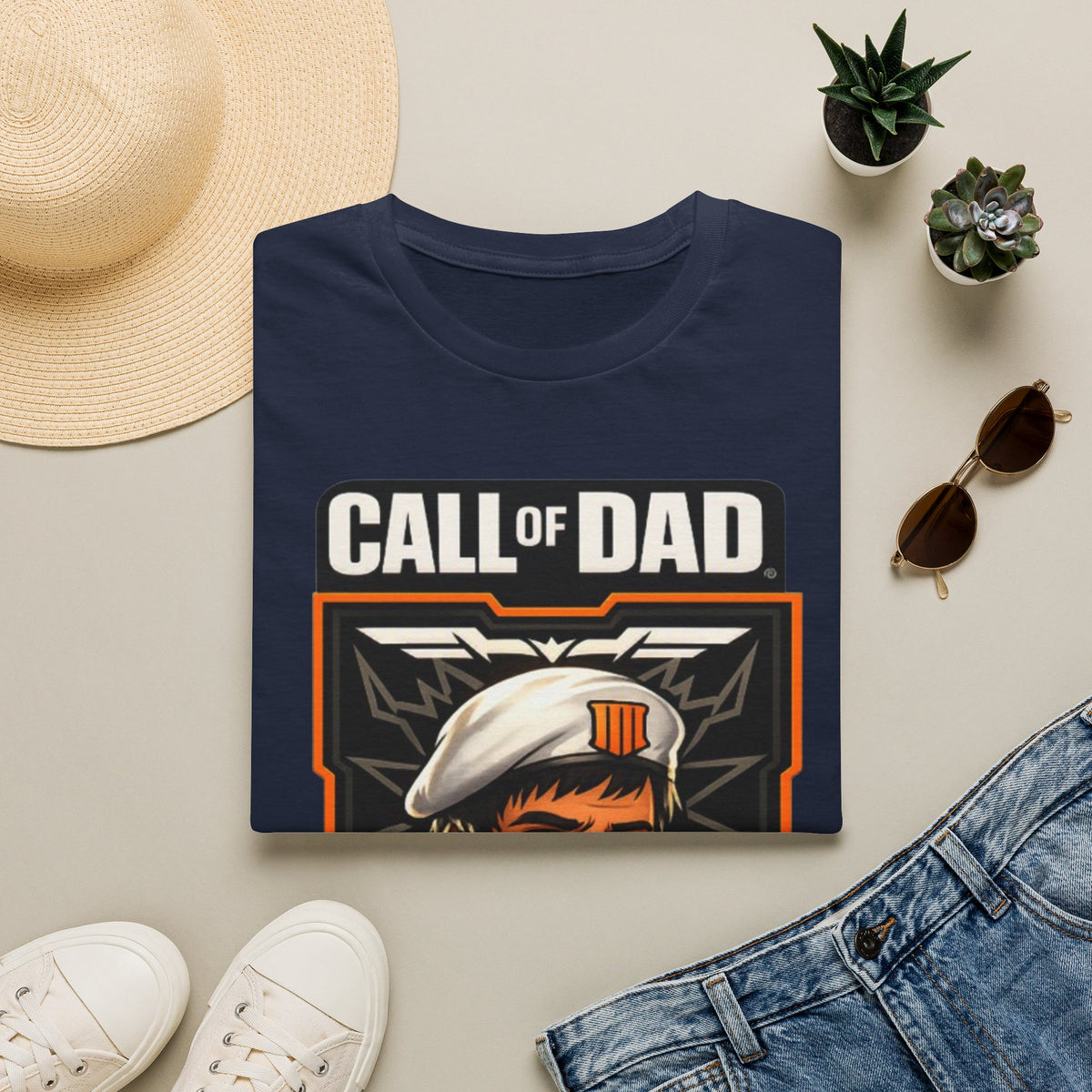 Call of Dad Adult T-Shirt — Parent Ops Gamer Dad Tee