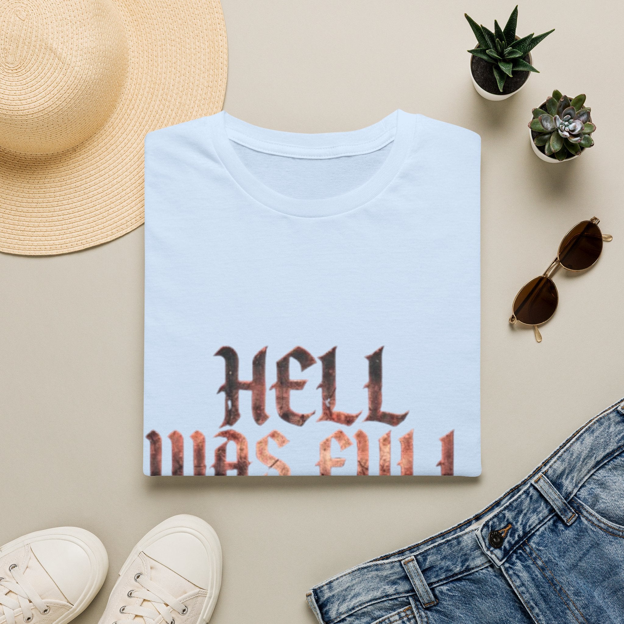 Hell Was Full So I Came Back Adult T‑Shirt