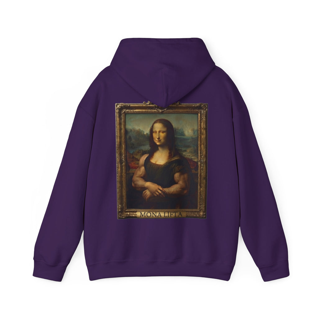 Mona Lisa Adult Hoodie – Classic Renaissance Art Print Pullover
