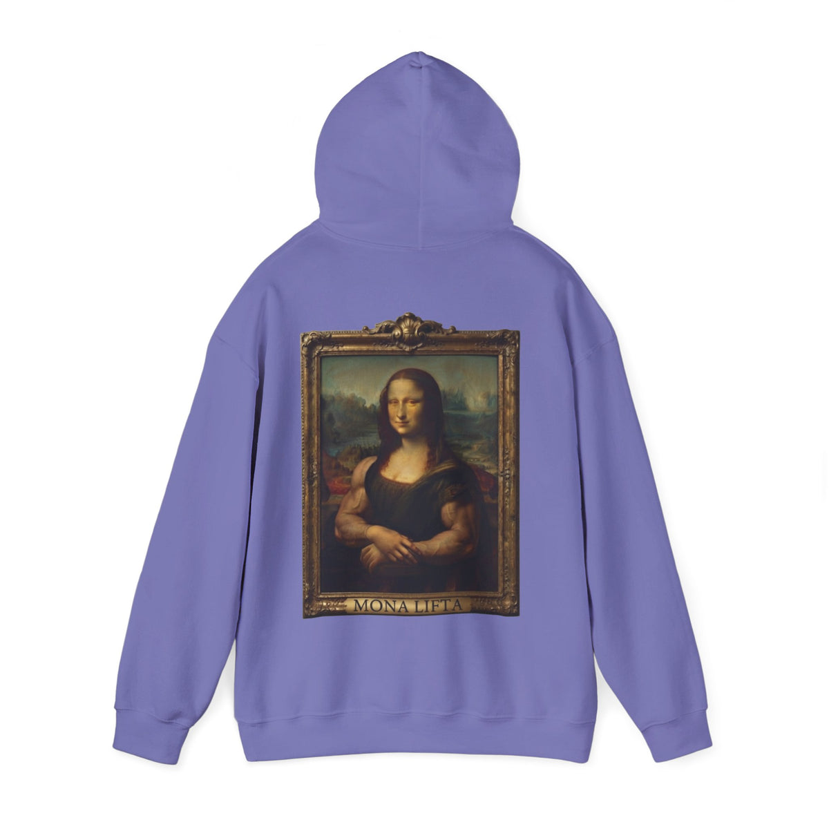 Mona Lisa Adult Hoodie – Classic Renaissance Art Print Pullover
