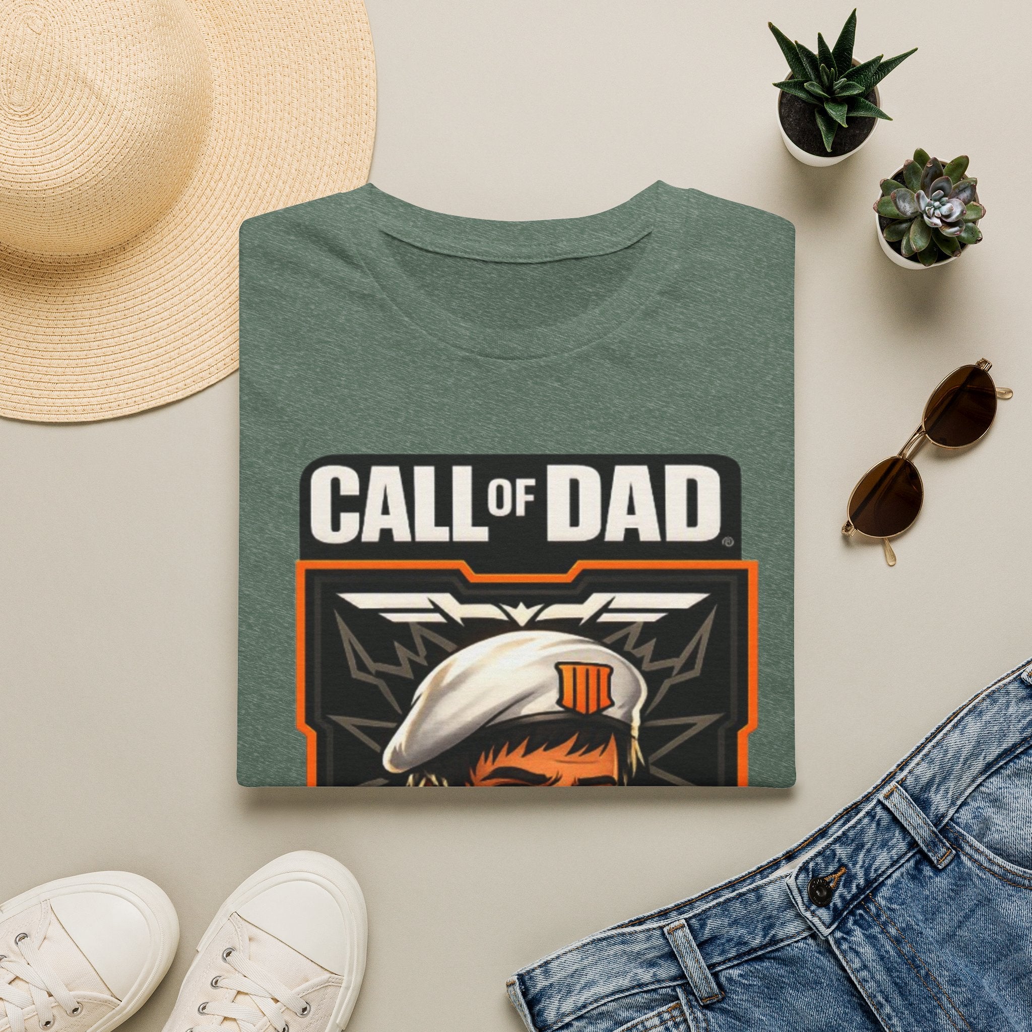 Call of Dad Adult T-Shirt — Parent Ops Gamer Dad Tee