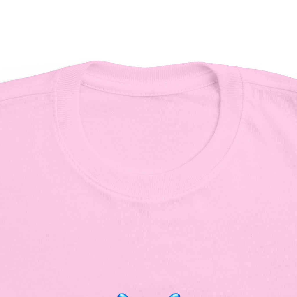 Rainbow Butterfly BE KIND Toddler Tee | Kids Positive Message Shirt