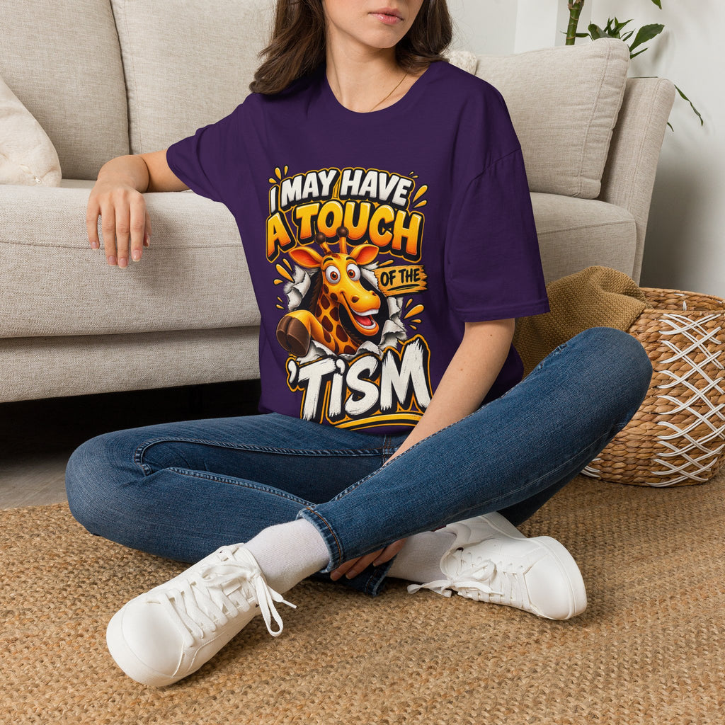 I May Have A Touch Of The Giraffe-Graphic Adult T-Shirt
