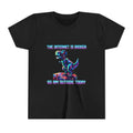 Kids T shirt — Retro Robot Dino “The Internet Is Broken So I’m Outside Today”
